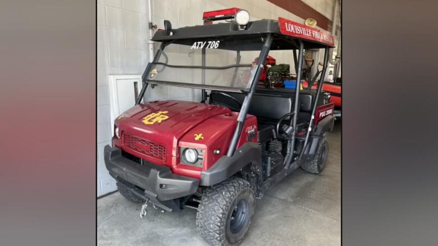 Louisville Fire and Rescue SUV