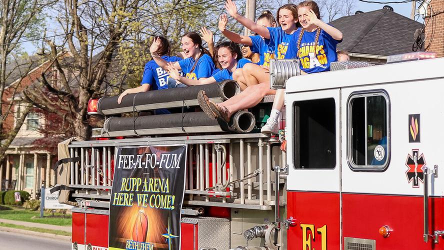 Bethlehem girls basketball parade
