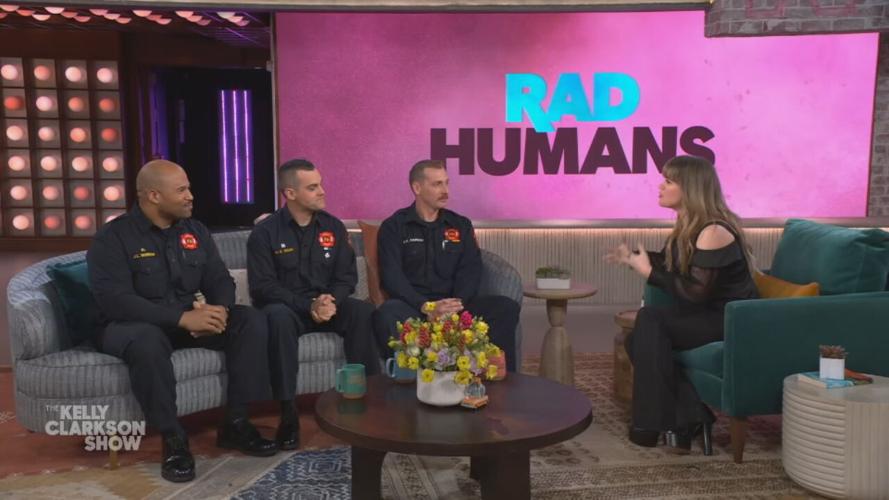 Louisville firefighters on Kelly Clarkson Show - 3.20.24