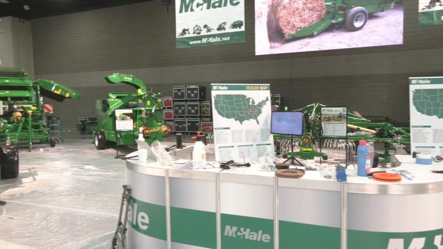 Farm machinery show in  Louisville