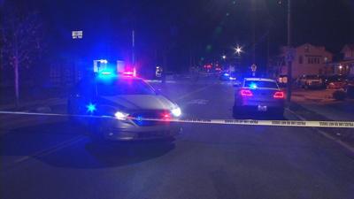Triple shooting scene 40th and Market (2/23/21)