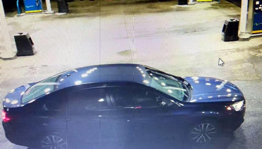Vehicle police say was used in a Dec. 2, 2019 at Valero in Brandenburg