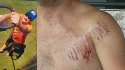 VIDEO | Bullitt Co. man arrested for attacking neighbor with weed wacker