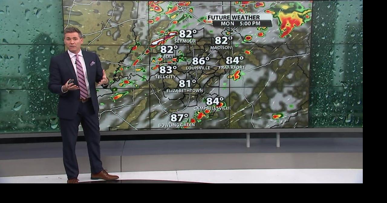 Jude Redfield's Monday Morning Forecast Weather