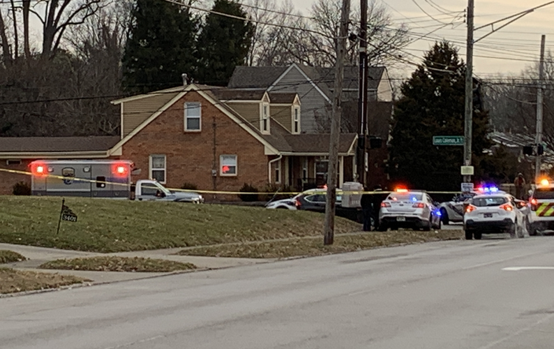 First responders at scene of hit and run crash in west Louisville