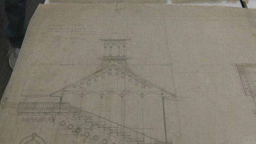 CHURCHILL DOWNS TWIN SPIRES BLUEPRINTS