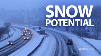 Snow and rain arriving for Tuesday