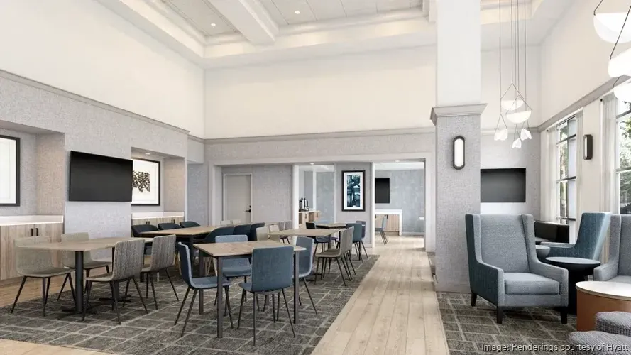 Rendering for new Hyatt hotel in Brooks, KY - 6.3.26