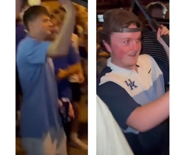 People involved in UK football win chaos