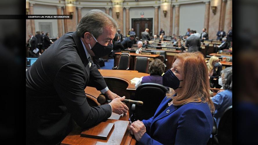 Speaker Osborne and Rep. Joni Jenkins