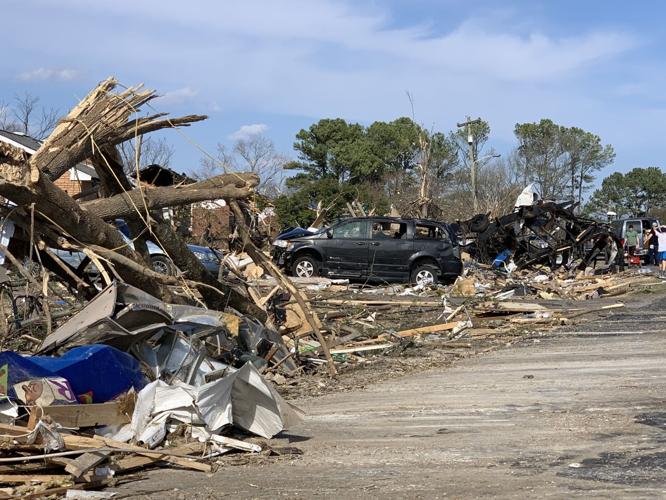 Nashville Tornado Damage