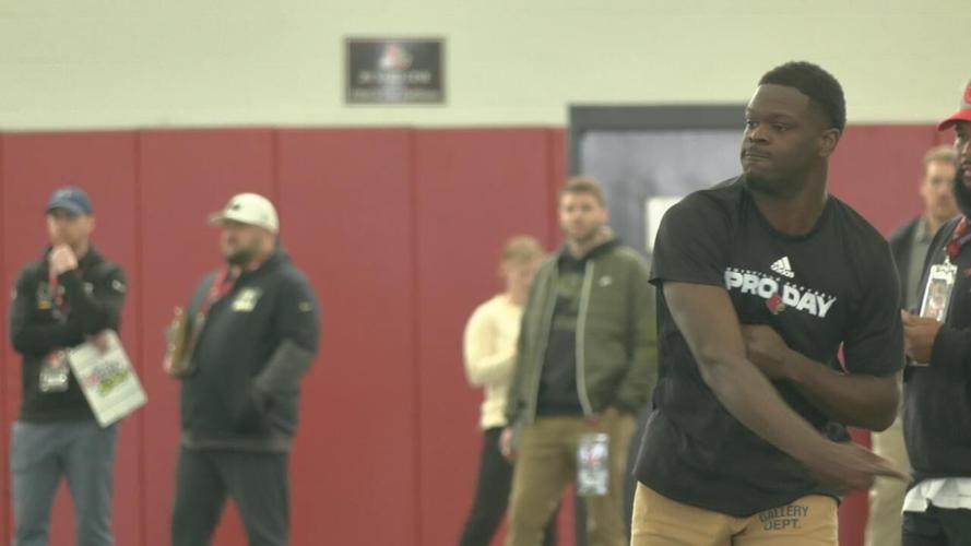 Sixteen former players take part in Pro Day for U of L Football