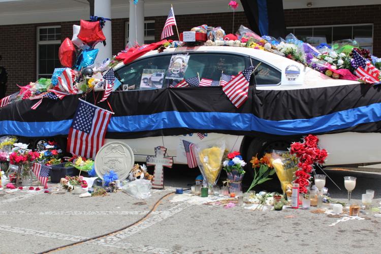Funeral service and procession for Bardstown Police Ofc. Jason Ellis on May 30, 2013