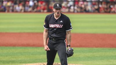 Louisville baseball super regional Patrick Forbes