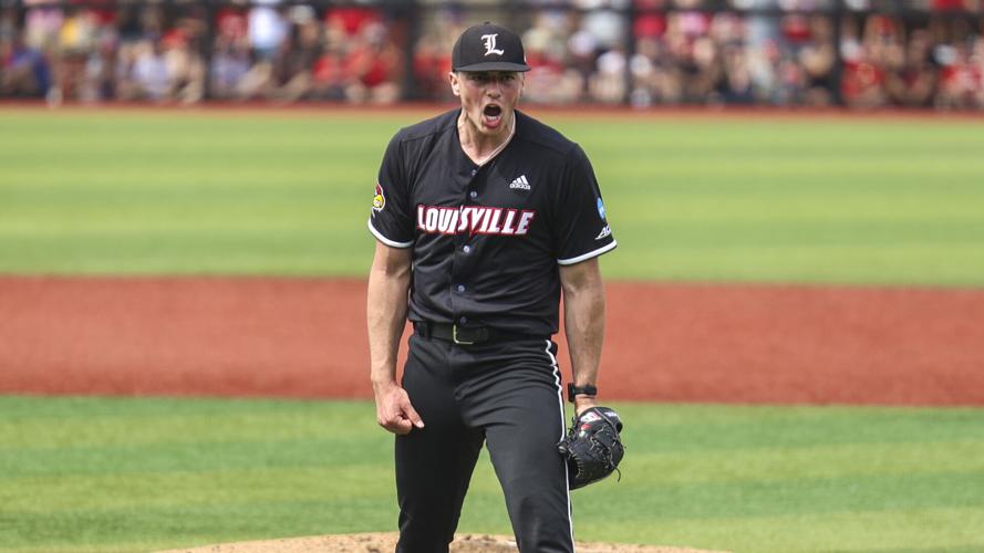 Louisville baseball super regional Patrick Forbes