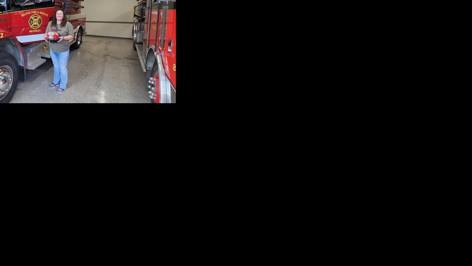 Emily McQueary, first woman officer for Milton Fire & Rescue - 8.30.35