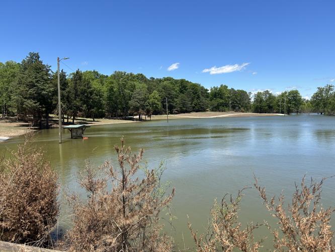Nolin River Lake high water levels 5-22-25