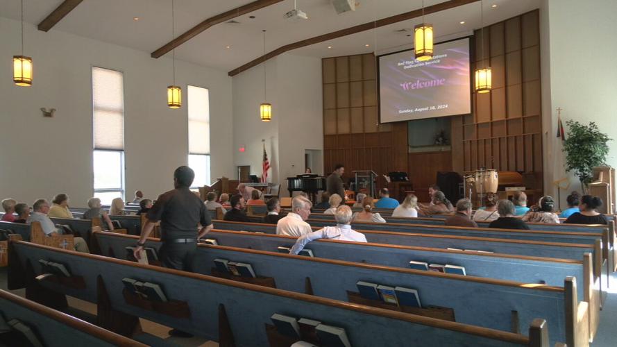 Cooling Centers dedicated at Culbertson Baptist Church on Grant Line Road in New Albany