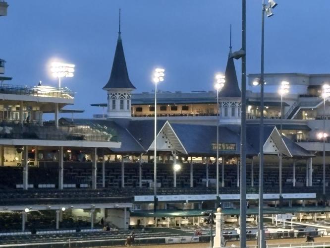 Churchill Downs on 151st Kentucky Derby Morning