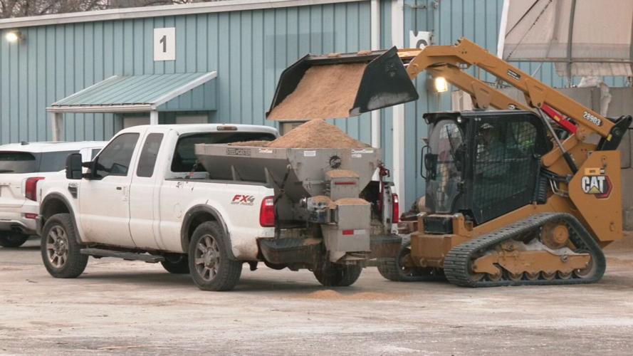 Port of Indiana salt supply