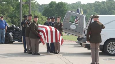 U.S. Army Pvt. Mike Raymond McDowell memorial service