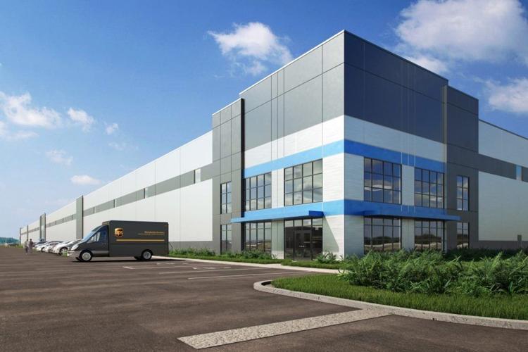 Renderings of new Logistics park coming to Simpsonville - 9.27.23