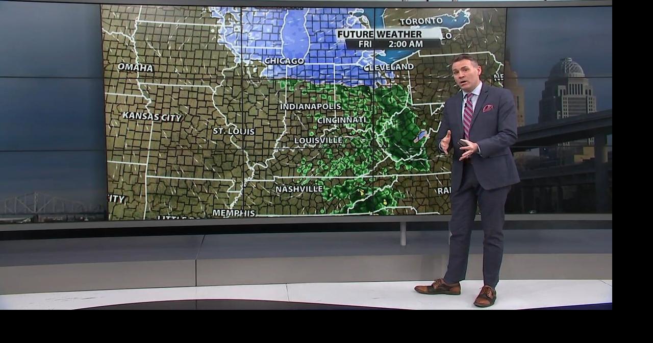 Jude Redfield's Thursday morning forecast Weather