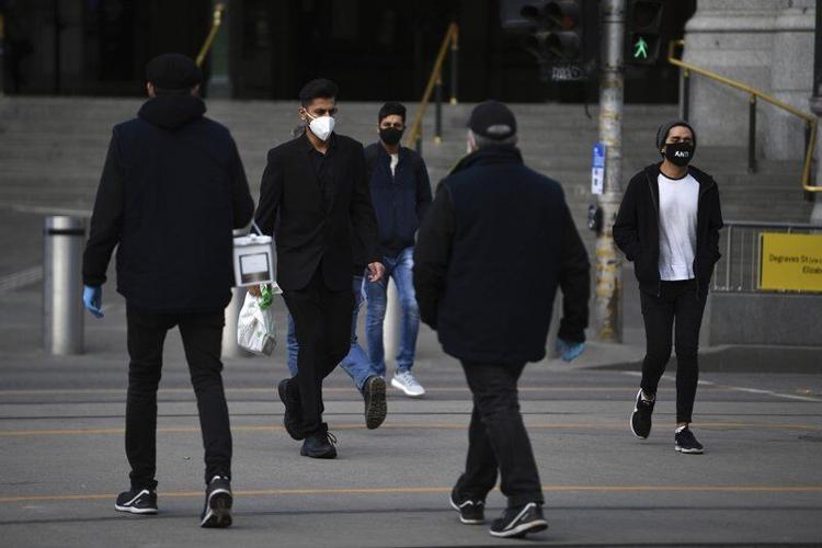 Masks, COVID-19, Melbourne, Australia