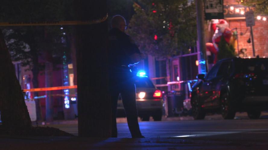 baxter avenue shooting scene