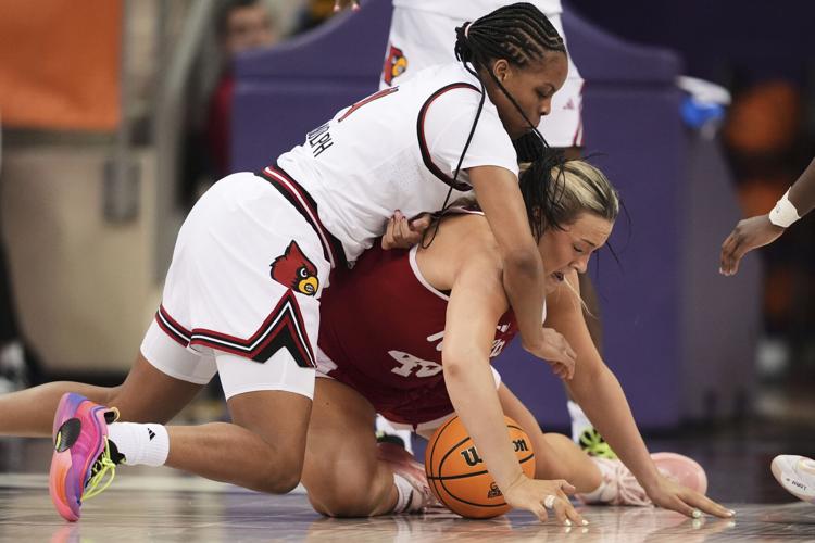 NCAA Nebraska Louisville Basketball