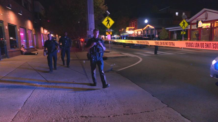 baxter avenue shooting scene