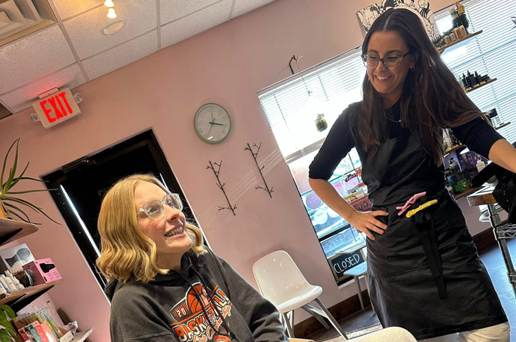 Ava Jones With Short Hair