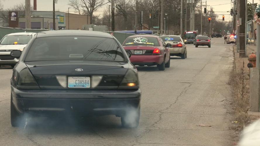 MLK Day motorcade for Dr. Martin Luther King Jr. in downtown Louisville