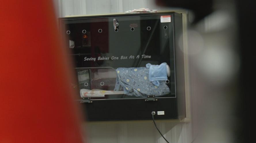Safe Haven Baby Box in Georgetown, Indiana