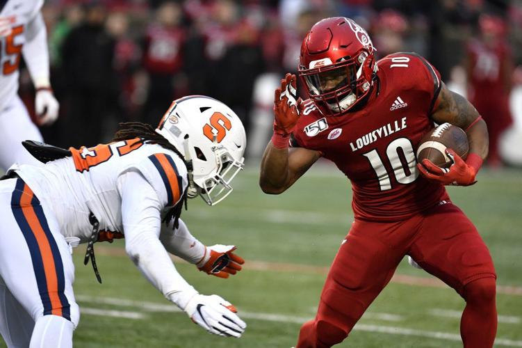 Louisville running back Javian Hawkins