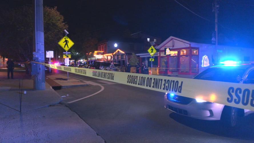 baxter avenue shooting scene