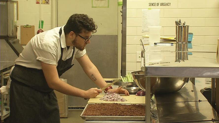 Food prepared by Rye on Market employee