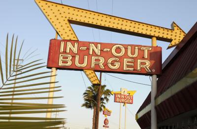 In-N-Out sign in California