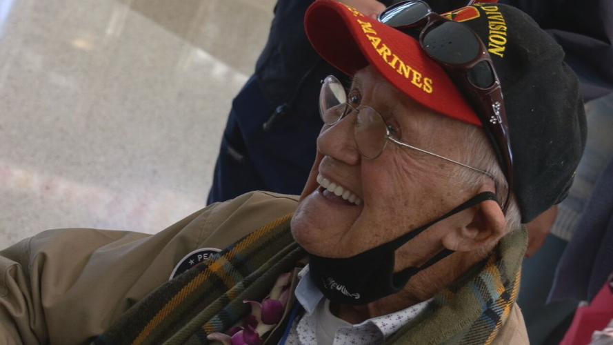 World War II veteran Stanley Parnell