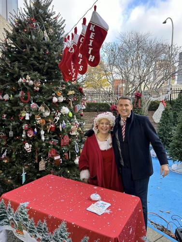 Jude with Mrs. Claus - Jingle Tree 2024