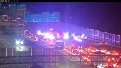 I-264 East crash near Breckenridge Lane-TRIMARC 8-31-23