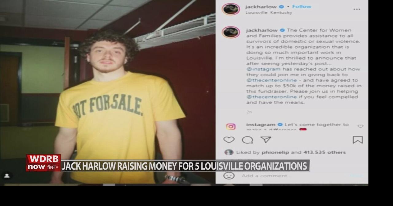 Jack Harlow Is Donating to Five Louisville Organizations Close to