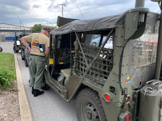 Classic military vehicles restored by KILROY at Bowman Field 78-years after D-Day