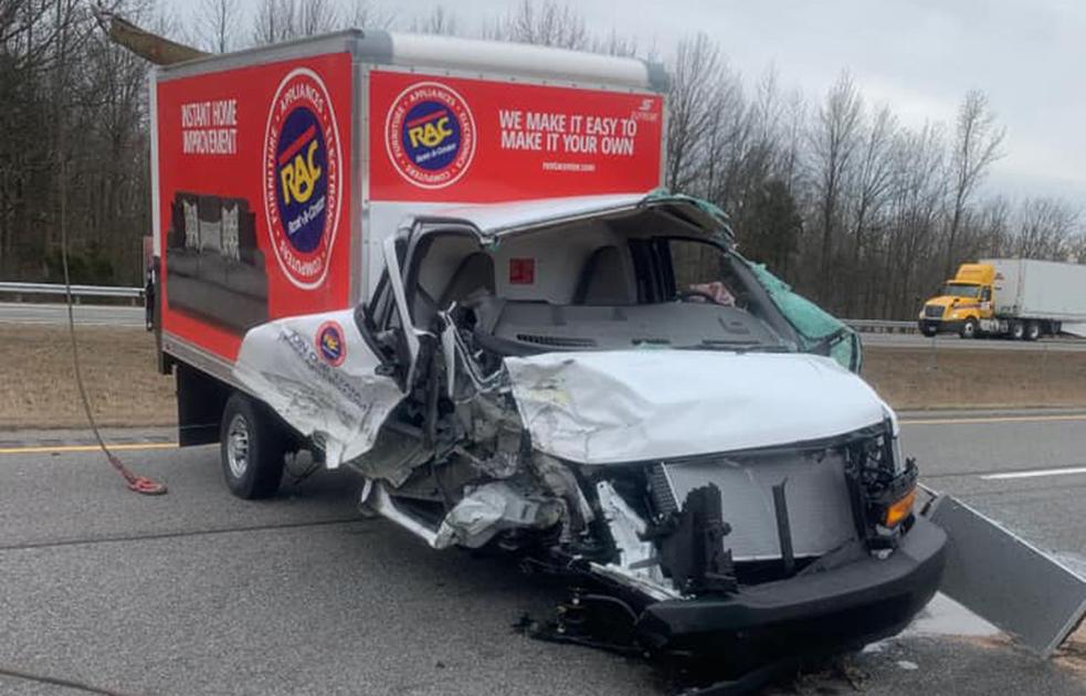 Police say no one seriously injured after box truck crash on I65 crash