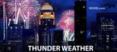Weather at Past Thunder Over Louisville Events