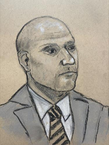 Steve Lawson Trial Sketch