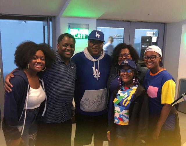 Mrs. DuLaney with family at game.jpg