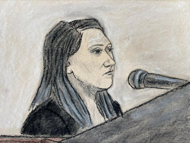 COURTROOM SKETCH - CHRISTINA HOLLY - FRIEND OF CRYSTAL ROGERS 6-25-2025.jpeg