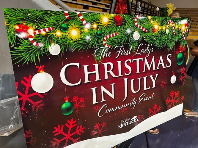 "Christmas in July" at Campbellsville High School