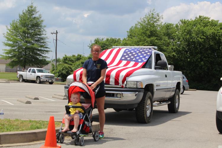 Funeral service and procession for Bardstown Police Ofc. Jason Ellis on May 30, 2013